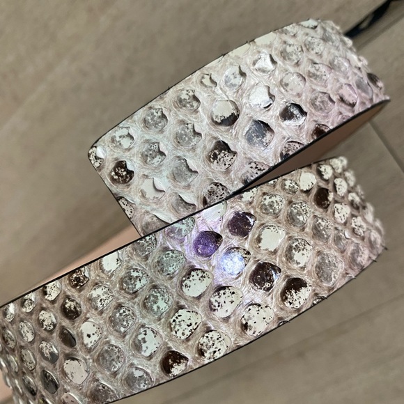 Versace Python Medusa Belt - Picture 2 of 7